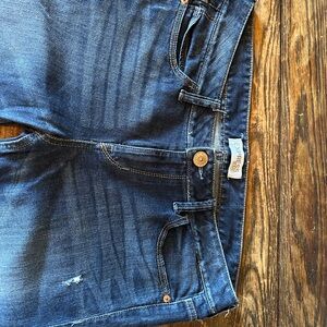 Express Women's Indigo Boyfriend Jeans